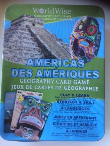 WorldWise Geography Card Game: Americas