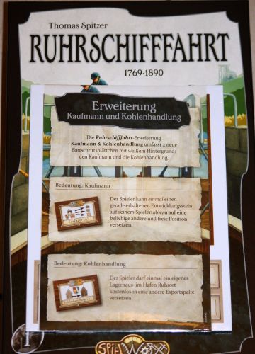 Ruhrschifffahrt: Kaufmann und Kohlenhandlung
