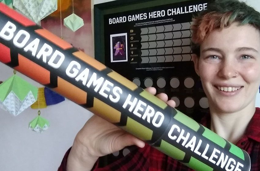 Board Games Hero Challenge - огляд скретч-постера